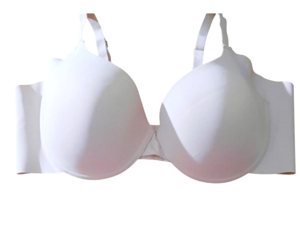 Anne Klein Womens Beige Seamless Underwire Adjustable Straps Bra Size 42C